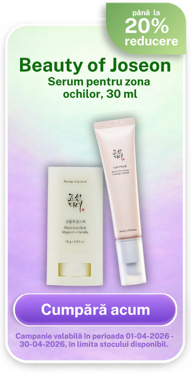 Promotie cu pana la 20% reducere la Beauty Of Joseon